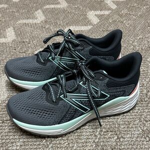 BNWOT New Balance Women's Gray and Mint Sneakers